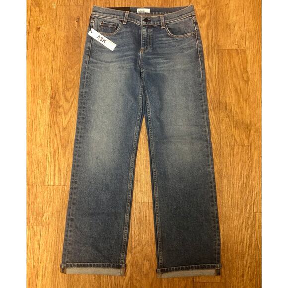 ASKK NY Cool Cat Jean in Flashback Medium Wash Denim Size 26 - Picture 4 of 14